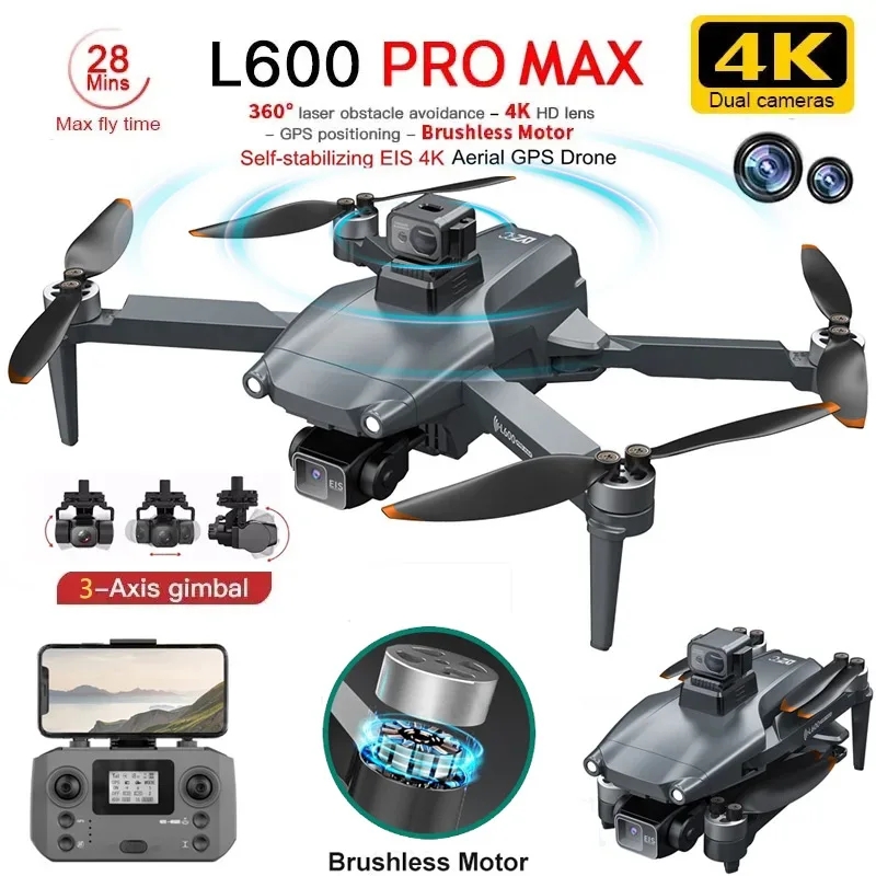 L600 PRO MAX GPS Drone Profess - Drone Camera With Gimbal recensie en prijs