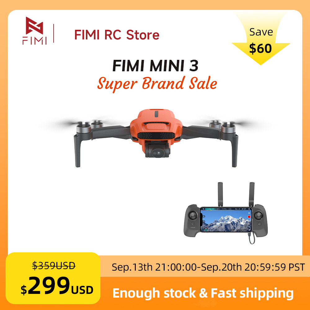 FIMI MINI 3 Camera Drone 4K 60 - Drone Camera With Gimbal recensie en prijs